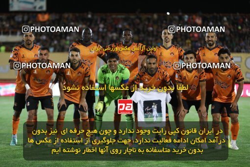 2085128, لیگ برتر فوتبال ایران، Persian Gulf Cup، Week 26، Second Leg، 2023/04/14، Kerman، Shahid Bahonar Stadium، Mes Kerman 1 - 3 Persepolis