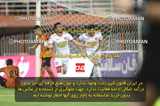 2085142, لیگ برتر فوتبال ایران، Persian Gulf Cup، Week 26، Second Leg، 2023/04/14، Kerman، Shahid Bahonar Stadium، Mes Kerman 1 - 3 Persepolis