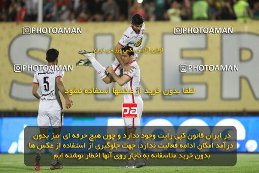 2085151, لیگ برتر فوتبال ایران، Persian Gulf Cup، Week 26، Second Leg، 2023/04/14، Kerman، Shahid Bahonar Stadium، Mes Kerman 1 - 3 Persepolis