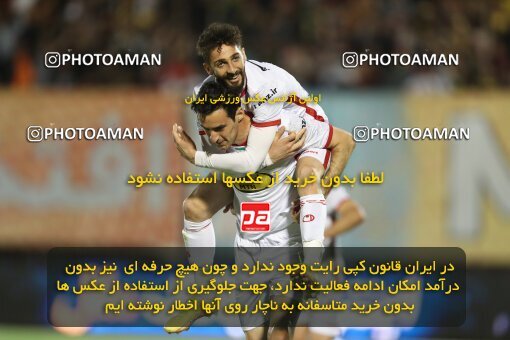 2085156, لیگ برتر فوتبال ایران، Persian Gulf Cup، Week 26، Second Leg، 2023/04/14، Kerman، Shahid Bahonar Stadium، Mes Kerman 1 - 3 Persepolis