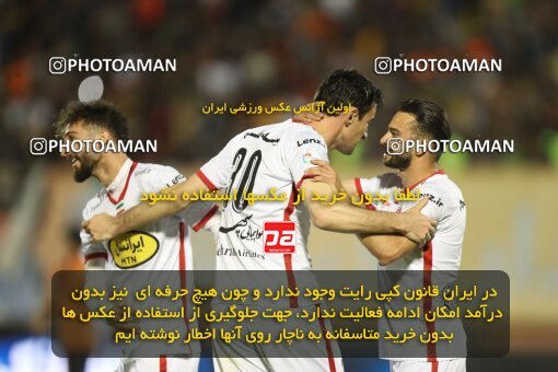 2085158, لیگ برتر فوتبال ایران، Persian Gulf Cup، Week 26، Second Leg، 2023/04/14، Kerman، Shahid Bahonar Stadium، Mes Kerman 1 - 3 Persepolis