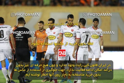 2085164, لیگ برتر فوتبال ایران، Persian Gulf Cup، Week 26، Second Leg، 2023/04/14، Kerman، Shahid Bahonar Stadium، Mes Kerman 1 - 3 Persepolis