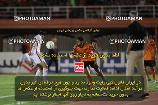 2085168, لیگ برتر فوتبال ایران، Persian Gulf Cup، Week 26، Second Leg، 2023/04/14، Kerman، Shahid Bahonar Stadium، Mes Kerman 1 - 3 Persepolis
