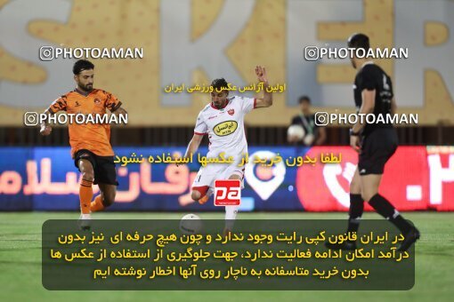 2085171, لیگ برتر فوتبال ایران، Persian Gulf Cup، Week 26، Second Leg، 2023/04/14، Kerman، Shahid Bahonar Stadium، Mes Kerman 1 - 3 Persepolis