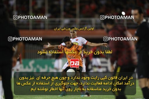 2085178, لیگ برتر فوتبال ایران، Persian Gulf Cup، Week 26، Second Leg، 2023/04/14، Kerman، Shahid Bahonar Stadium، Mes Kerman 1 - 3 Persepolis