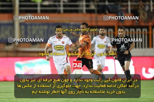 2085186, لیگ برتر فوتبال ایران، Persian Gulf Cup، Week 26، Second Leg، 2023/04/14، Kerman، Shahid Bahonar Stadium، Mes Kerman 1 - 3 Persepolis