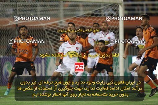 2085189, لیگ برتر فوتبال ایران، Persian Gulf Cup، Week 26، Second Leg، 2023/04/14، Kerman، Shahid Bahonar Stadium، Mes Kerman 1 - 3 Persepolis