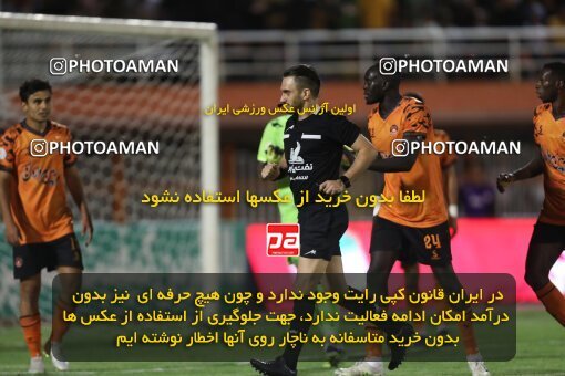 2085191, لیگ برتر فوتبال ایران، Persian Gulf Cup، Week 26، Second Leg، 2023/04/14، Kerman، Shahid Bahonar Stadium، Mes Kerman 1 - 3 Persepolis