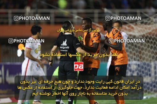 2085193, لیگ برتر فوتبال ایران، Persian Gulf Cup، Week 26، Second Leg، 2023/04/14، Kerman، Shahid Bahonar Stadium، Mes Kerman 1 - 3 Persepolis