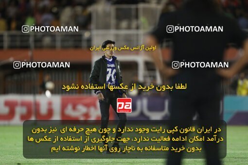 2085202, لیگ برتر فوتبال ایران، Persian Gulf Cup، Week 26، Second Leg، 2023/04/14، Kerman، Shahid Bahonar Stadium، Mes Kerman 1 - 3 Persepolis