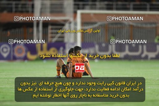 2085209, لیگ برتر فوتبال ایران، Persian Gulf Cup، Week 26، Second Leg، 2023/04/14، Kerman، Shahid Bahonar Stadium، Mes Kerman 1 - 3 Persepolis