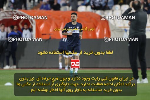 2005885, لیگ برتر فوتبال ایران، Persian Gulf Cup، Week 26، Second Leg، 2023/04/15، Tehran، Azadi Stadium، Esteghlal 6 - ۱ Havadar S.C.