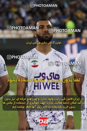 2005946, لیگ برتر فوتبال ایران، Persian Gulf Cup، Week 26، Second Leg، 2023/04/15، Tehran، Azadi Stadium، Esteghlal 6 - ۱ Havadar S.C.