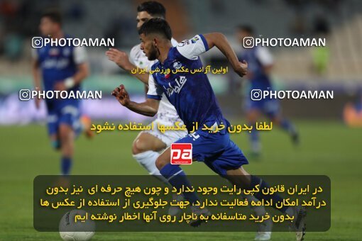 2006189, لیگ برتر فوتبال ایران، Persian Gulf Cup، Week 26، Second Leg، 2023/04/15، Tehran، Azadi Stadium، Esteghlal 6 - ۱ Havadar S.C.