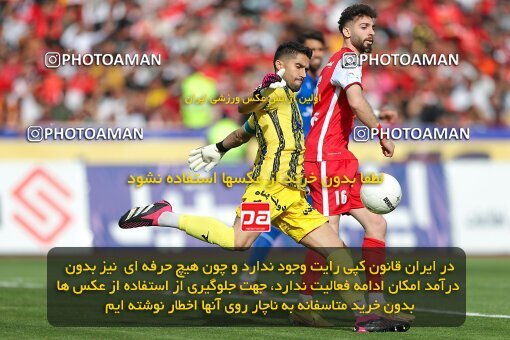 2011337, لیگ برتر فوتبال ایران، Persian Gulf Cup، Week 27، Second Leg، 2023/04/23، Tehran، Azadi Stadium، Persepolis 1 - 0 Esteghlal