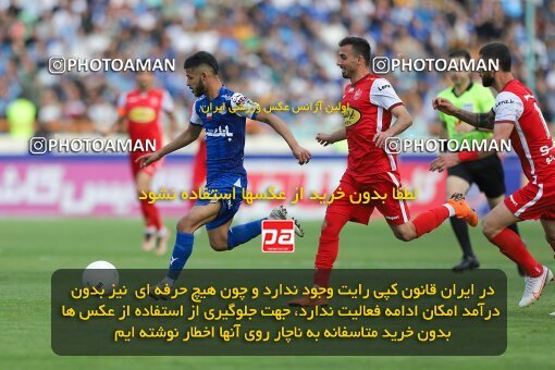 2011424, لیگ برتر فوتبال ایران، Persian Gulf Cup، Week 27، Second Leg، 2023/04/23، Tehran، Azadi Stadium، Persepolis 1 - 0 Esteghlal