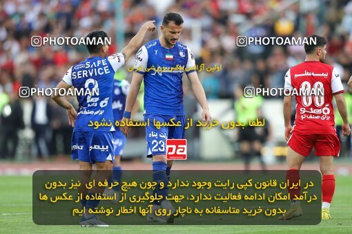 2011447, لیگ برتر فوتبال ایران، Persian Gulf Cup، Week 27، Second Leg، 2023/04/23، Tehran، Azadi Stadium، Persepolis 1 - 0 Esteghlal