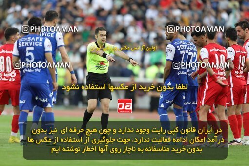 2011448, لیگ برتر فوتبال ایران، Persian Gulf Cup، Week 27، Second Leg، 2023/04/23، Tehran، Azadi Stadium، Persepolis 1 - 0 Esteghlal