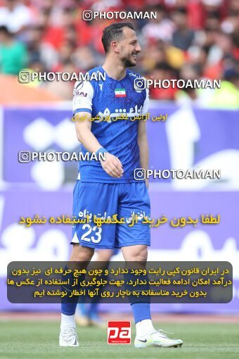 2009183, لیگ برتر فوتبال ایران، Persian Gulf Cup، Week 27، Second Leg، 2023/04/23، Tehran، Azadi Stadium، Persepolis 1 - 0 Esteghlal