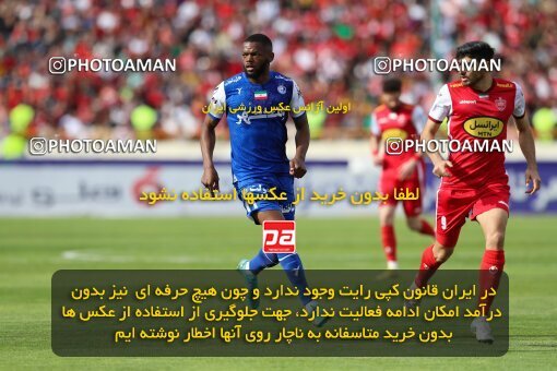 2088800, لیگ برتر فوتبال ایران، Persian Gulf Cup، Week 27، Second Leg، 2023/04/23، Tehran، Azadi Stadium، Persepolis 1 - 0 Esteghlal