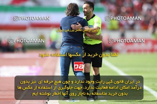 2088817, لیگ برتر فوتبال ایران، Persian Gulf Cup، Week 27، Second Leg، 2023/04/23، Tehran، Azadi Stadium، Persepolis 1 - 0 Esteghlal