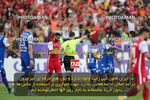 2086074, لیگ برتر فوتبال ایران، Persian Gulf Cup، Week 27، Second Leg، 2023/04/23، Tehran، Azadi Stadium، Persepolis 1 - 0 Esteghlal