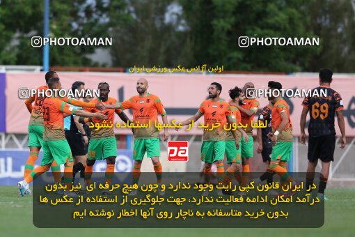 2042814, لیگ برتر فوتبال ایران، Persian Gulf Cup، Week 27، Second Leg، 2023/04/24، Rafsanjan، ورزشگاه شهدای رفسنجان، Mes Rafsanjan 1 - 0 Mes Kerman