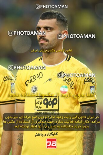 2037141, لیگ برتر فوتبال ایران، Persian Gulf Cup، Week 27، Second Leg، 2023/04/24، Isfahan، Naghsh-e Jahan Stadium، Sepahan 1 - ۱ Malvan Bandar Anzali