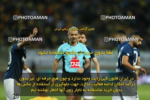 2037177, Isfahan, Iran, Iran Pro League، Persian Gulf Cup، 2022-2023 season، Second Leg، Week 27، Sepahan ۱ v ۱ Malvan Bandar Anzali on 2023/04/24 at Naghsh-e Jahan Stadium