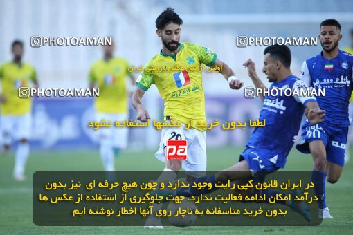 2021856, لیگ برتر فوتبال ایران، Persian Gulf Cup، Week 28، Second Leg، 2023/05/05، Tehran، Azadi Stadium، Esteghlal 1 - ۱ Sanat Naft Abadan