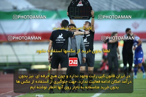 2021938, لیگ برتر فوتبال ایران، Persian Gulf Cup، Week 28، Second Leg، 2023/05/05، Tehran، Azadi Stadium، Esteghlal 1 - ۱ Sanat Naft Abadan