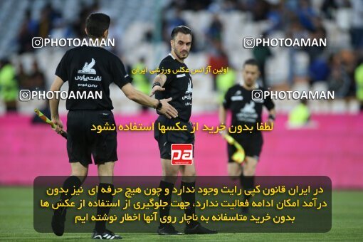 2021940, لیگ برتر فوتبال ایران، Persian Gulf Cup، Week 28، Second Leg، 2023/05/05، Tehran، Azadi Stadium، Esteghlal 1 - ۱ Sanat Naft Abadan