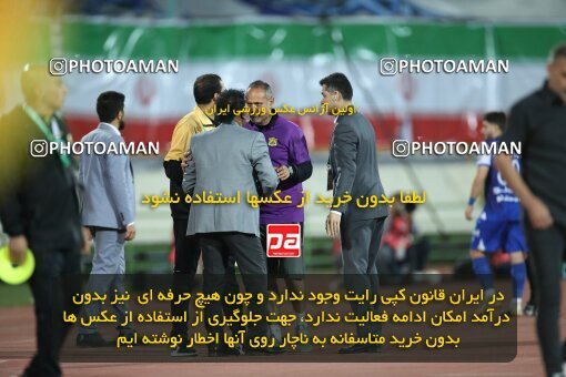 2021977, لیگ برتر فوتبال ایران، Persian Gulf Cup، Week 28، Second Leg، 2023/05/05، Tehran، Azadi Stadium، Esteghlal 1 - ۱ Sanat Naft Abadan
