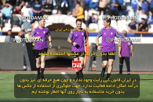 2047621, لیگ برتر فوتبال ایران، Persian Gulf Cup، Week 28، Second Leg، 2023/05/05، Tehran، Azadi Stadium، Esteghlal 1 - ۱ Sanat Naft Abadan