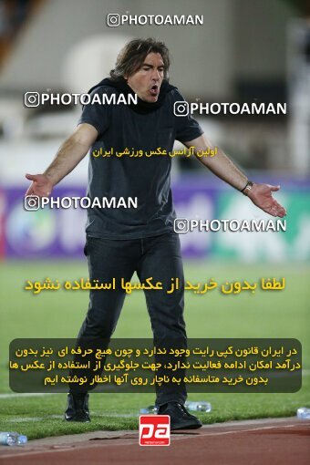 2040166, لیگ برتر فوتبال ایران، Persian Gulf Cup، Week 28، Second Leg، 2023/05/05، Tehran، Azadi Stadium، Esteghlal 1 - ۱ Sanat Naft Abadan