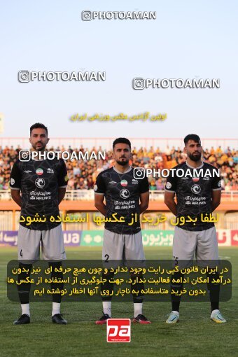 2042674, لیگ برتر فوتبال ایران، Persian Gulf Cup، Week 28، Second Leg، 2023/05/05، Kerman، Shahid Bahonar Stadium، Mes Kerman 1 - 3 Tractor Sazi