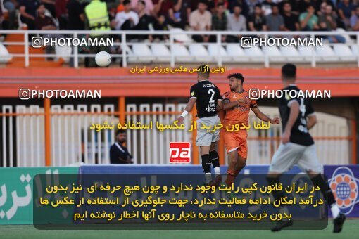 2042693, لیگ برتر فوتبال ایران، Persian Gulf Cup، Week 28، Second Leg، 2023/05/05، Kerman، Shahid Bahonar Stadium، Mes Kerman 1 - 3 Tractor Sazi
