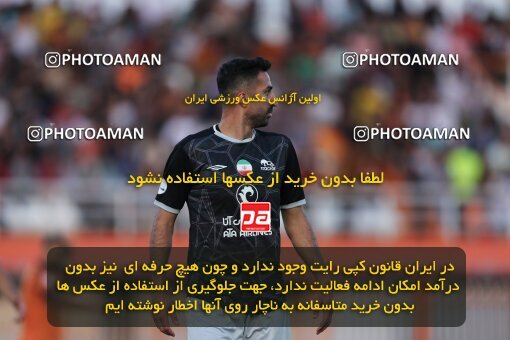 2042699, لیگ برتر فوتبال ایران، Persian Gulf Cup، Week 28، Second Leg، 2023/05/05، Kerman، Shahid Bahonar Stadium، Mes Kerman 1 - 3 Tractor Sazi