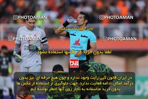 2042706, لیگ برتر فوتبال ایران، Persian Gulf Cup، Week 28، Second Leg، 2023/05/05، Kerman، Shahid Bahonar Stadium، Mes Kerman 1 - 3 Tractor Sazi