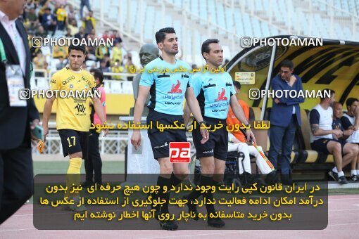 2014806, لیگ برتر فوتبال ایران، Persian Gulf Cup، Week 29، Second Leg، 2023/05/12، Isfahan، Naghsh-e Jahan Stadium، Sepahan 5 - 0 Paykan