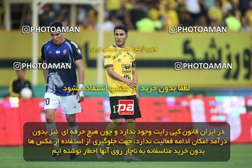 2014939, لیگ برتر فوتبال ایران، Persian Gulf Cup، Week 29، Second Leg، 2023/05/12، Isfahan، Naghsh-e Jahan Stadium، Sepahan 5 - 0 Paykan