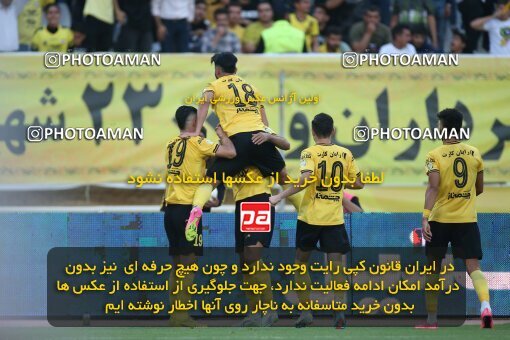 2014958, لیگ برتر فوتبال ایران، Persian Gulf Cup، Week 29، Second Leg، 2023/05/12، Isfahan، Naghsh-e Jahan Stadium، Sepahan 5 - 0 Paykan