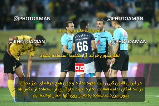 2015041, لیگ برتر فوتبال ایران، Persian Gulf Cup، Week 29، Second Leg، 2023/05/12، Isfahan، Naghsh-e Jahan Stadium، Sepahan 5 - 0 Paykan