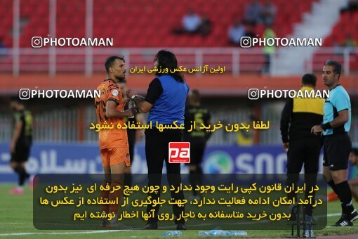 2023393, لیگ برتر فوتبال ایران، Persian Gulf Cup، Week 30، Second Leg، 2023/05/18، Kerman، Shahid Bahonar Stadium، Mes Kerman 1 - 2 Sepahan