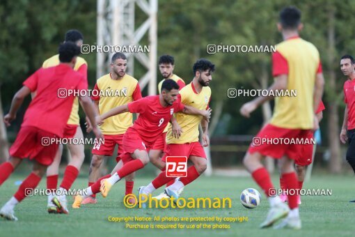 2052719, Tehran, Iran, Iran U-21 National Football Team Training Session on 2023/07/12 at Iran National Football Center