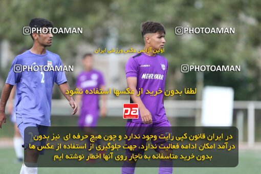 2062012, Tehran, Iran, Friendly logistics match، Iran 4 - 4 Mehr Yaran on 2023/07/20 at Iran National Football Center