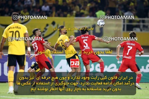 2073958, Iran pro league, 2023-2024، Persian Gulf Cup، Week 1، First Leg، 2023/08/10، Isfahan، Naghsh-e Jahan Stadium، Sepahan 3 - ۱ Tractor Sazi