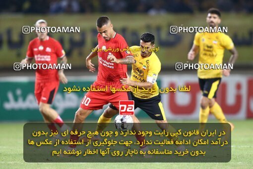 2073986, Iran pro league, 2023-2024، Persian Gulf Cup، Week 1، First Leg، 2023/08/10، Isfahan، Naghsh-e Jahan Stadium، Sepahan 3 - ۱ Tractor Sazi