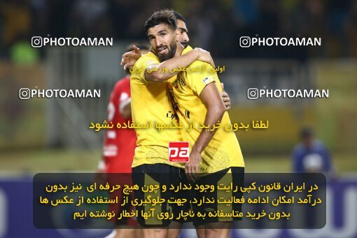 2074027, Iran pro league, 2023-2024، Persian Gulf Cup، Week 1، First Leg، 2023/08/10، Isfahan، Naghsh-e Jahan Stadium، Sepahan 3 - ۱ Tractor Sazi