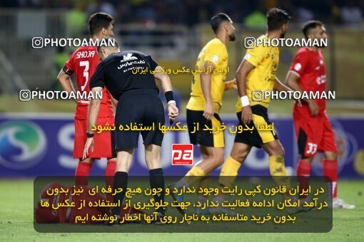 2074039, Iran pro league, 2023-2024، Persian Gulf Cup، Week 1، First Leg، 2023/08/10، Isfahan، Naghsh-e Jahan Stadium، Sepahan 3 - ۱ Tractor Sazi